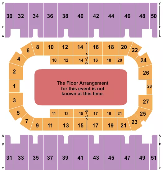 GENERIC FLOOR Seating Map Seating Chart