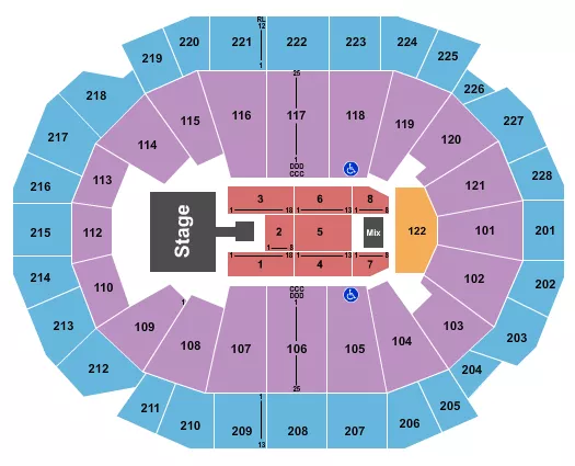 BRANDY Seating Map Seating Chart