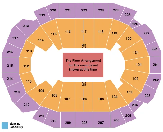 GENERIC FLOOR Seating Map Seating Chart