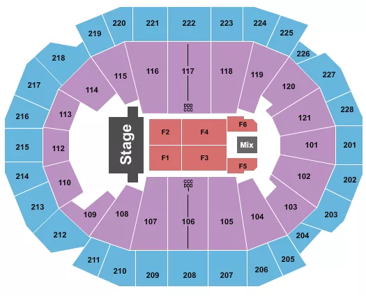 TSO Seating Map Seating Chart