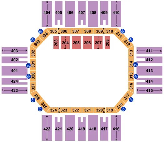OPEN FLOOR Seating Map Seating Chart