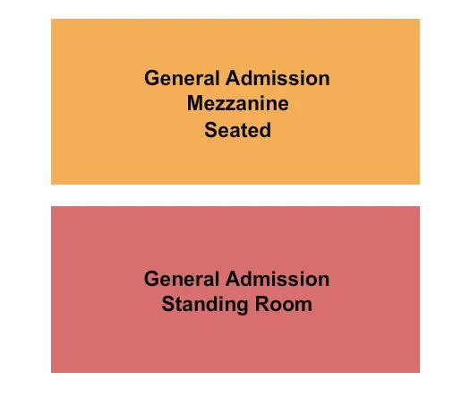 ENDSTAGE GA Seating Map Seating Chart
