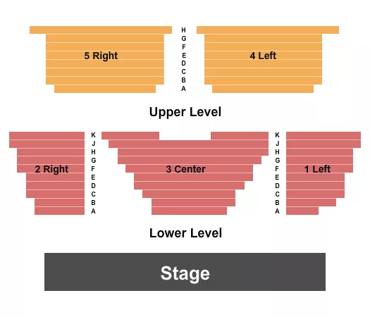 ENDSTAGE Seating Map Seating Chart