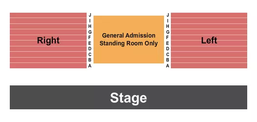 GA LEFT RIGHT Seating Map Seating Chart