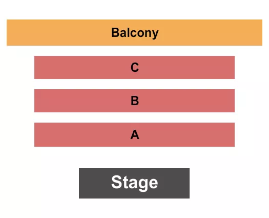 FOX THEATER SALINAS CANDLELIGHT Seating Map Seating Chart