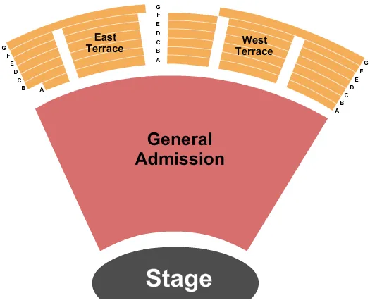 ENDSTAGE GA RSV Seating Map Seating Chart