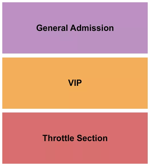 STURGIS MUSIC FESTIVAL Seating Map Seating Chart
