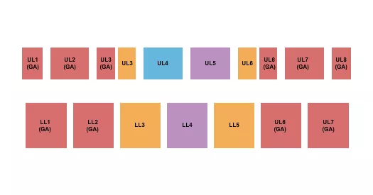 DCI Seating Map Seating Chart