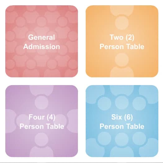 FUNNY BONE COMEDY CLUB VIRGINIA BEACH TABLE SEATING INTERACTIVE Seating Map Seating Chart