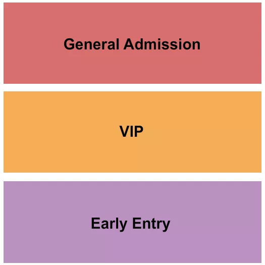 CONCORD CHURCH ST LOUIS GA VIP EARLY ENTRY Seating Map Seating Chart
