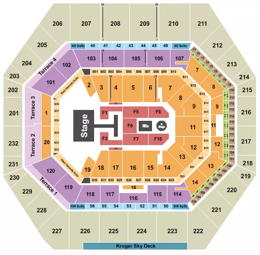 DESCENDANTS ZOMBIES Seating Map Seating Chart
