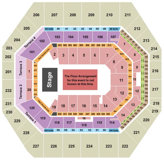 GENERIC FLOOR Seating Map Seating Chart