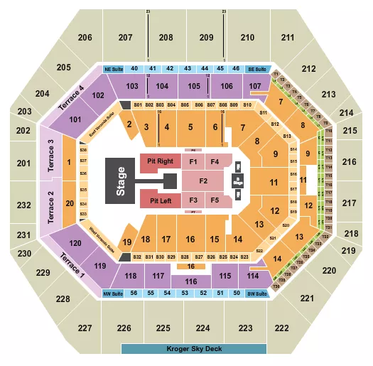 SOMBR Seating Map Seating Chart