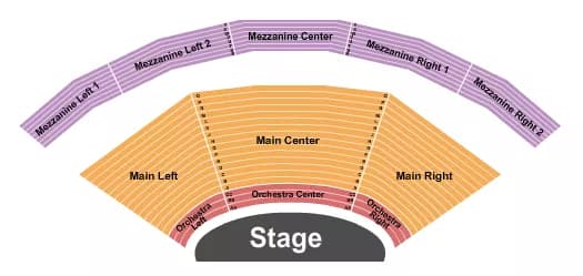 ENDSTAGE 2 Seating Map Seating Chart