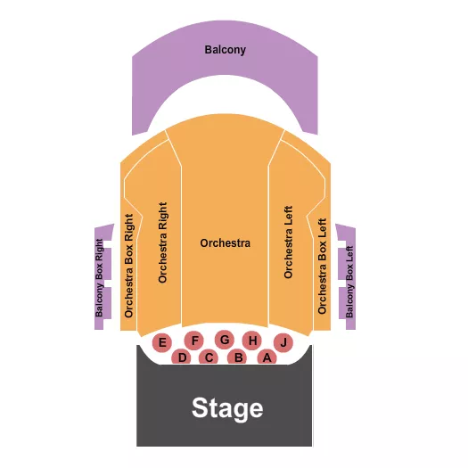 ENDSTAGE TABLES 2 Seating Map Seating Chart