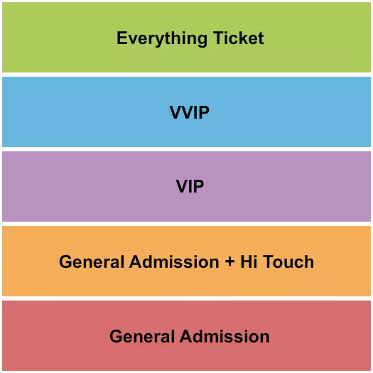 GEM THEATER KANSAS CITY GA VIP VVIP EVERYTHING Seating Map Seating Chart