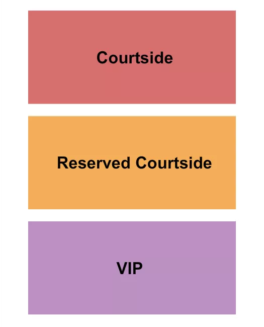 RANDALLS ISLAND PARK COURTSIDE RSVD VIP Seating Map Seating Chart
