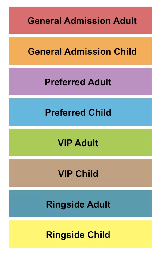 EUROPA SUPER CIRCUS Seating Map Seating Chart