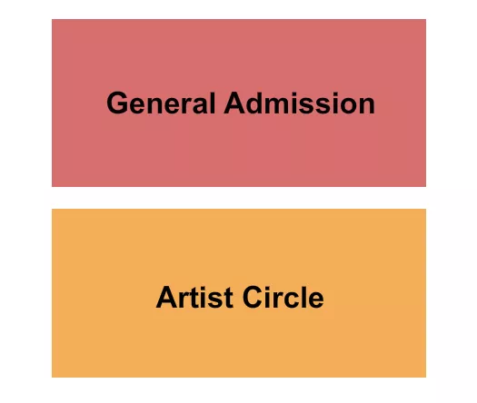 FELLOWSHIP CHURCH HUDSONVILLE GA ARTIST CIRCLE Seating Map Seating Chart