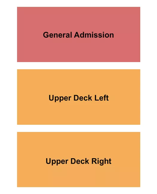 GA DECK Seating Map Seating Chart