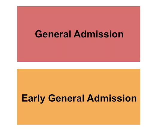 GA EARLY ENTRY Seating Map Seating Chart