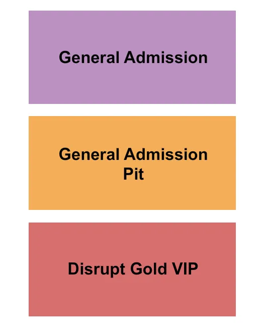 GA PIT VIP Seating Map Seating Chart