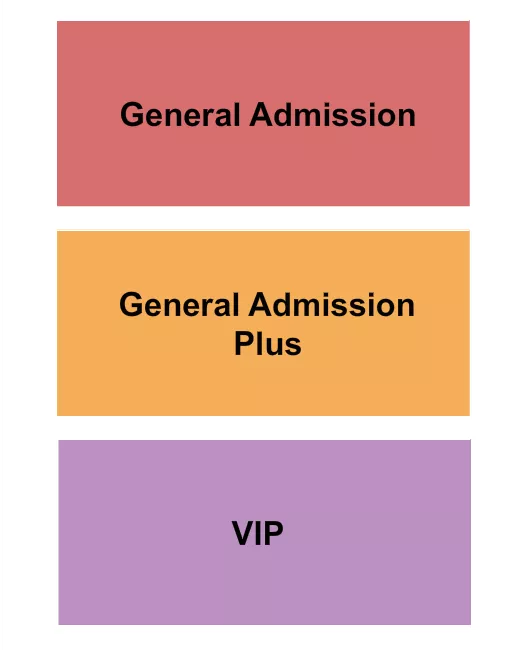 GA GA VIP Seating Map Seating Chart