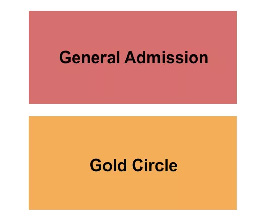 GA GOLD CIRCLE Seating Map Seating Chart