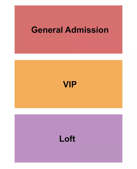 GA LOFT VIP Seating Map Seating Chart