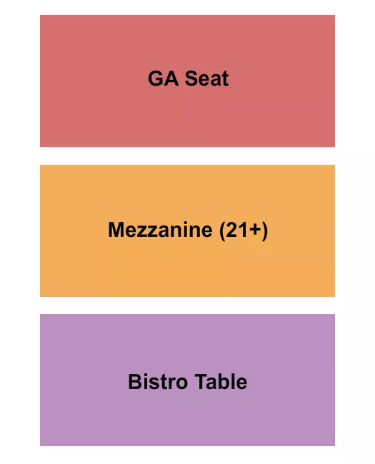 GA MEZZ BISTRO Seating Map Seating Chart