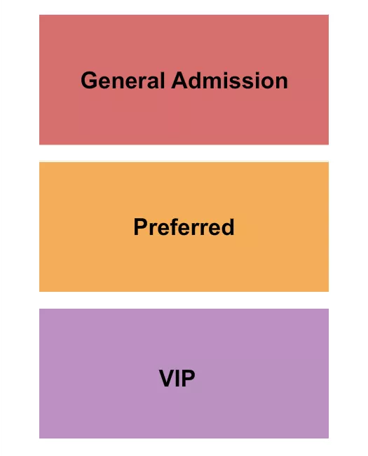 GA PREFERRED VIP Seating Map Seating Chart