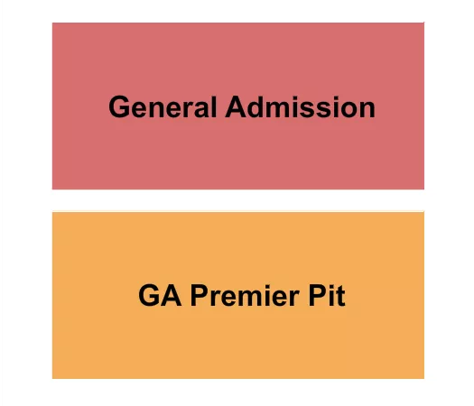 THE BACKYARD WACO GA PREMIER PIT Seating Map Seating Chart