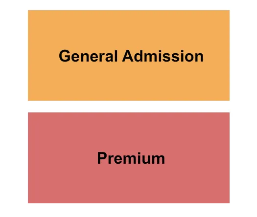 GA PREMIUM Seating Map Seating Chart