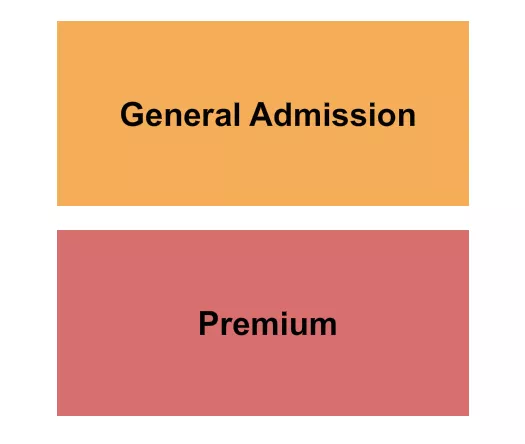 SUMMIT CITY COMEDY CLUB IN GENERAL ADMISSION PREMIUM Seating Map Seating Chart