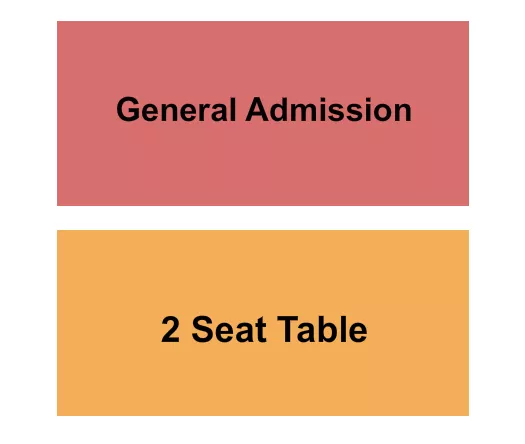 GA TABLE Seating Map Seating Chart