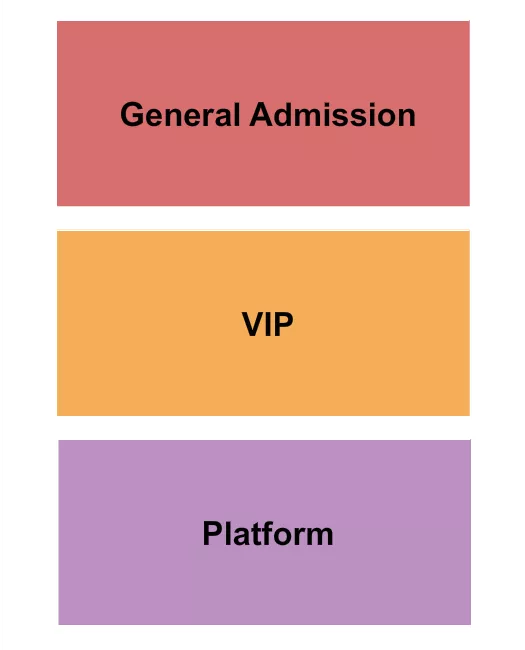 THE PODIUM SPOKANE GA VIP PLATFORM Seating Map Seating Chart