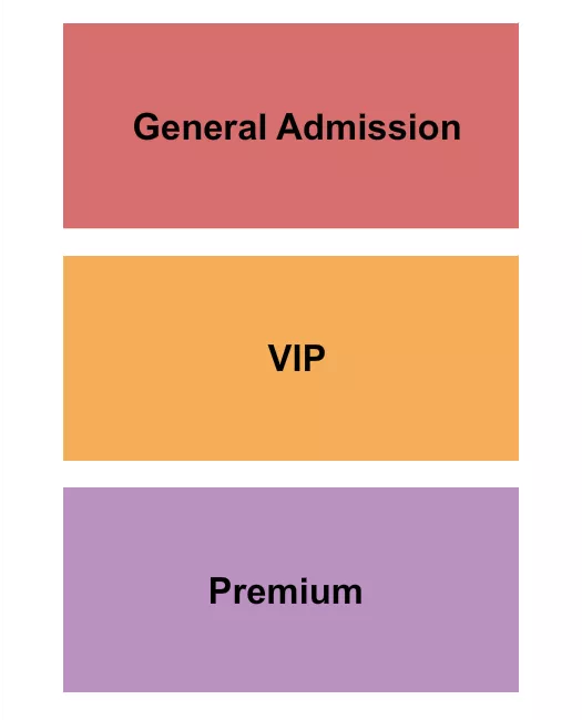 BRICKTOWN COMEDY CLUB TULSA GA VIP PREMIUM Seating Map Seating Chart