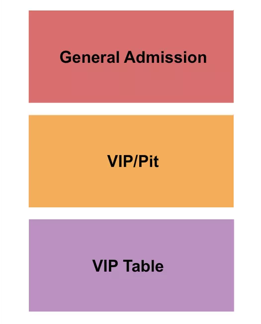 GA VIP TABLE Seating Map Seating Chart