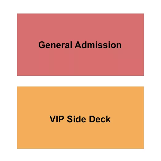 THE BACKYARD WACO GA VIP SIDE DECK Seating Map Seating Chart