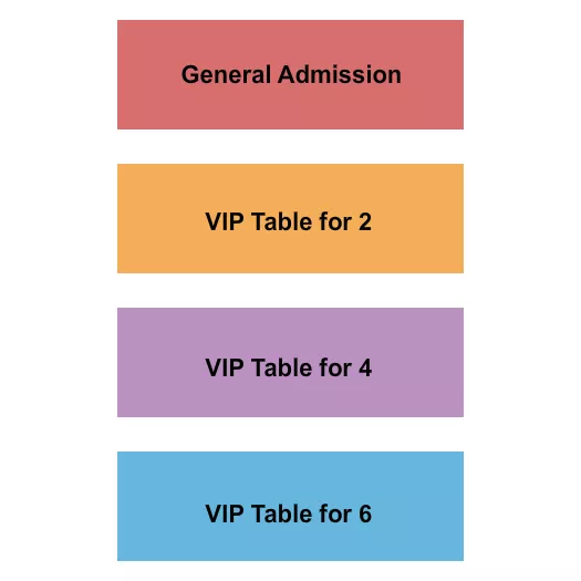 THE FORGE JOLIET GA VIP TABLE 246 Seating Map Seating Chart