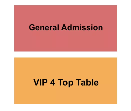 GA VIP TABLE Seating Map Seating Chart