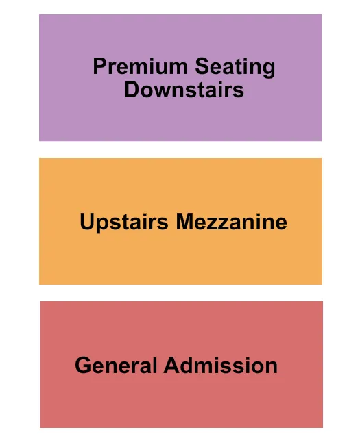 TEXAS THEATRE DALLAS GA MEZZ PREMIUM Seating Map Seating Chart