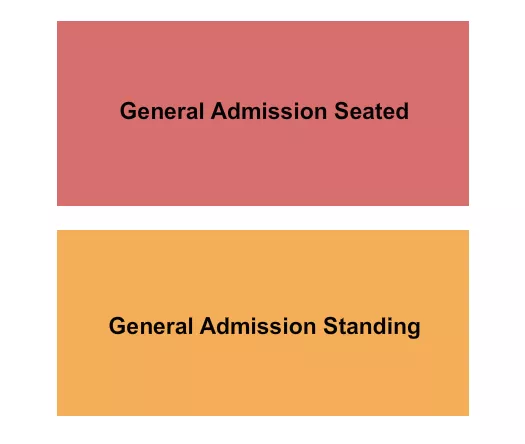 THE LINCOLN THEATRE RALEIGH GA SEATED GA STANDING Seating Map Seating Chart