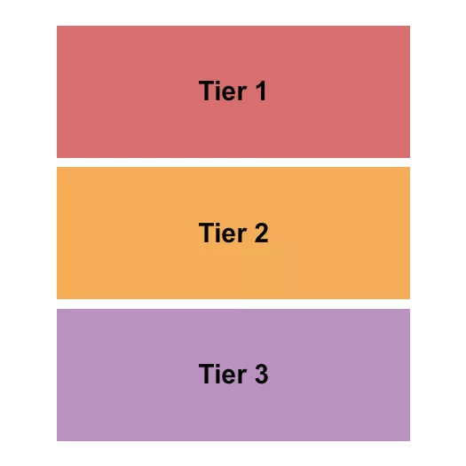 THE CAVERNS TN GA TIERED Seating Map Seating Chart