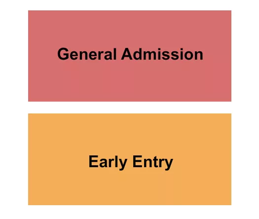 GA EARLY ENTRY Seating Map Seating Chart