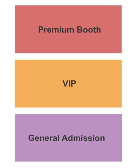 PREMIUM VIP GA Seating Map Seating Chart