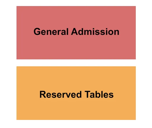 DARYLS HOUSE RSV TABLES GA Seating Map Seating Chart
