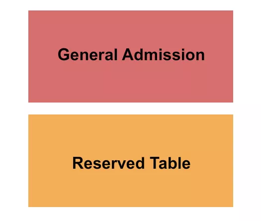 GA TABLES Seating Map Seating Chart