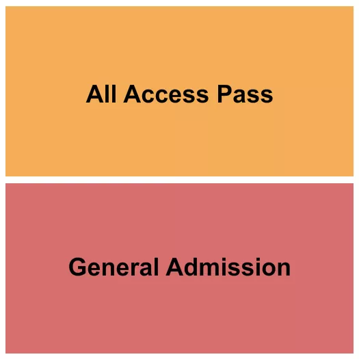 GA ALL ACCESS Seating Map Seating Chart