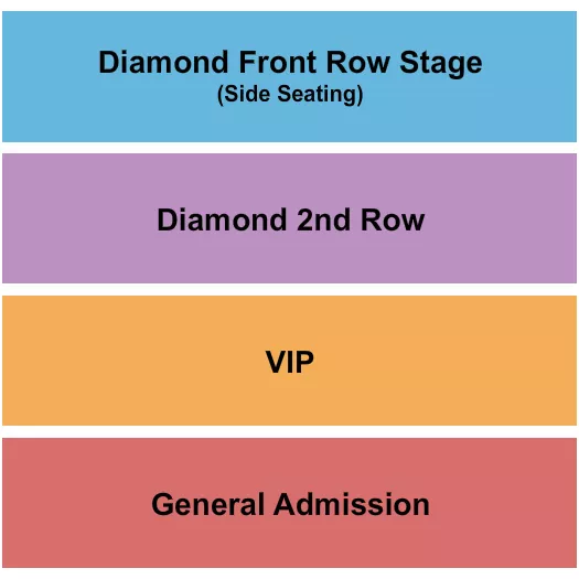MICRO MAIDENS Seating Map Seating Chart